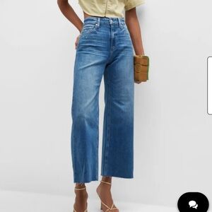 Paige denim Anessa CroppedHigh Rise Wide leg Size 28